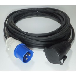 Extension cord for camper trailer 50m 3x2 5 cee