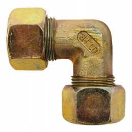 Threaded through elbow 12mm granite