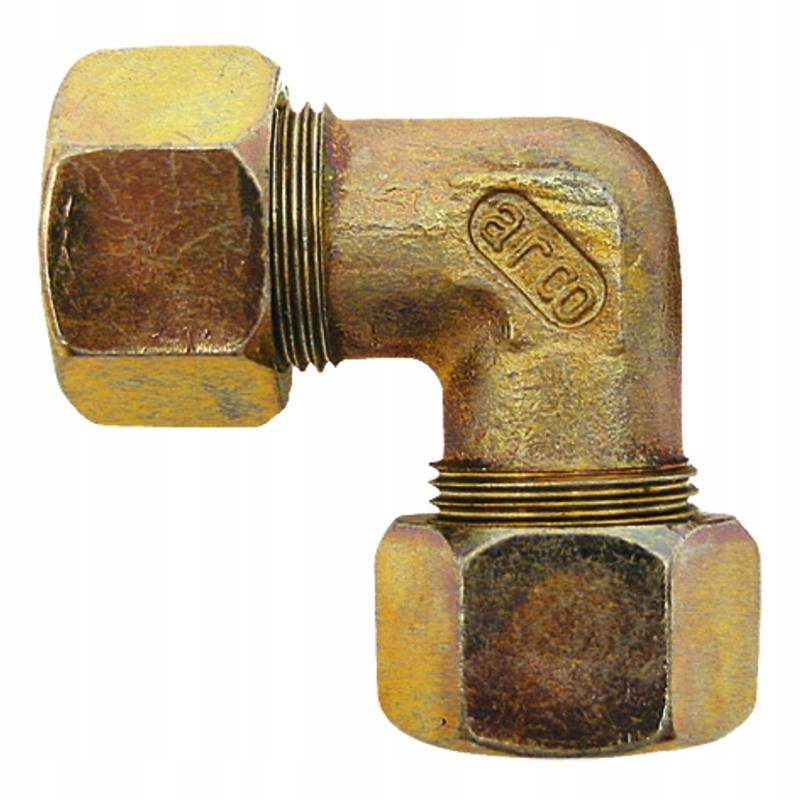 Threaded through elbow 12mm granite