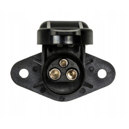 Electrical socket complete with 3 pin socket plug