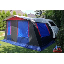 Vestibule for n cross trailer