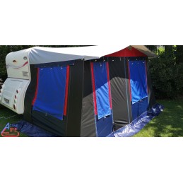 Vestibule for n cross trailer