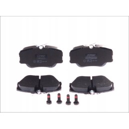 Front brake pads trw gdb818