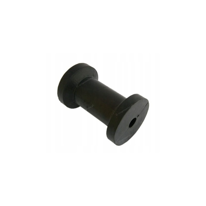 Rubber keel roller for boat trailers, 120 mm
