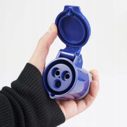 Adapter, CEE plug, 230v socket, IP44 adapter