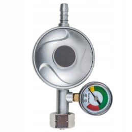 Propane butane gas reducer, pressure indicator, manometer, 37 mbar
