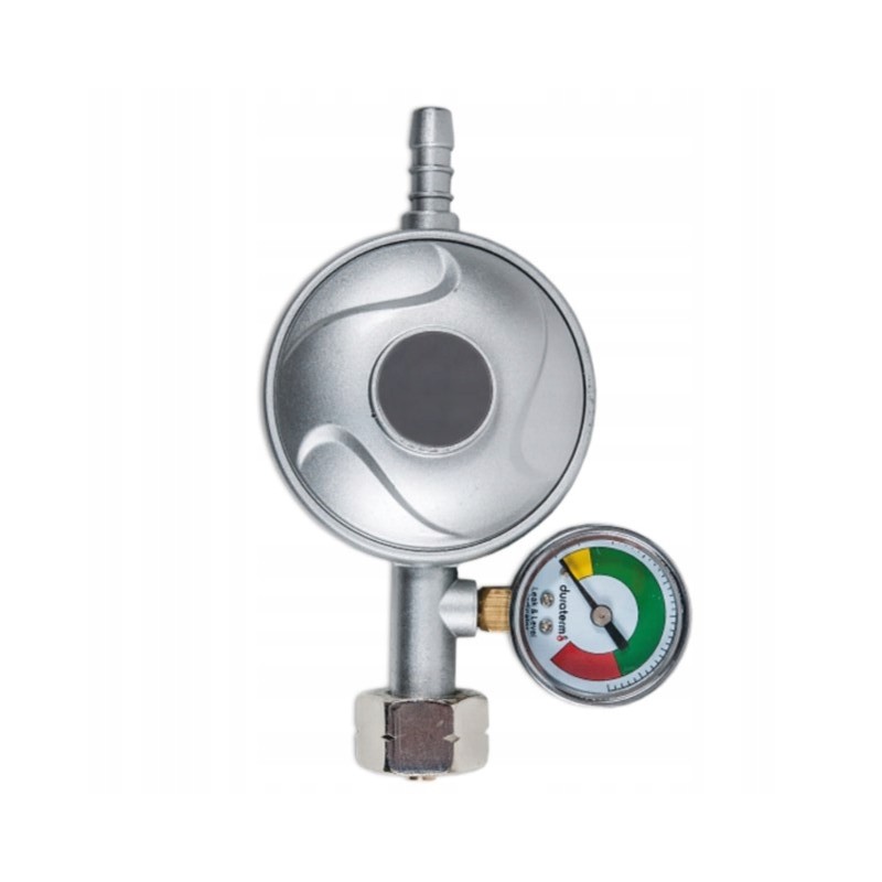 Propane butane gas reducer, pressure indicator, manometer, 37 mbar