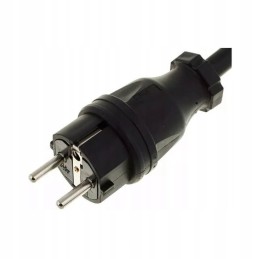 Straight female connection with flap cee 230v camper