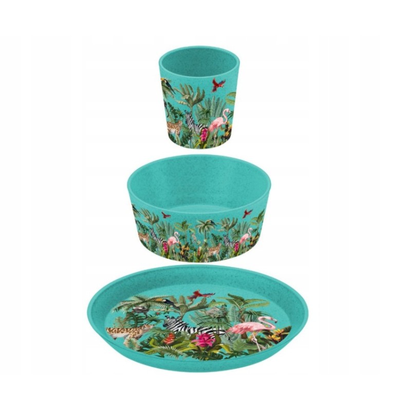 Koziol connect jungle children's dinner set