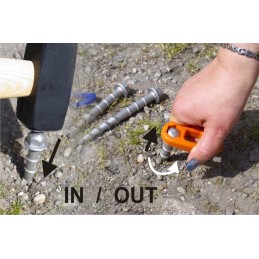 Peggy peg hardcore screw impact peg 4 pcs