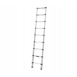 Telescopic folding ladder for laddy alcove
