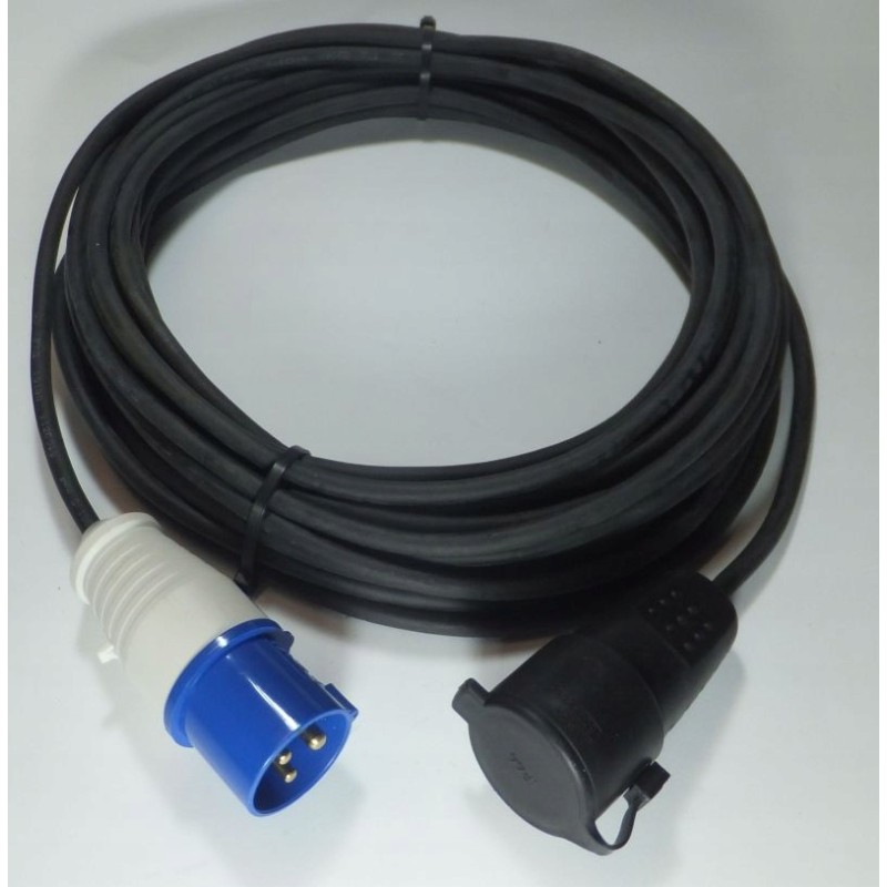 Extension cord for camper trailer 5 m 3x1 5 cee s