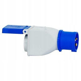 Camping adapter plug 16a 3p socket 230v ip44