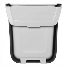 Foldable waste bin for a camper trailer, 8 liters
