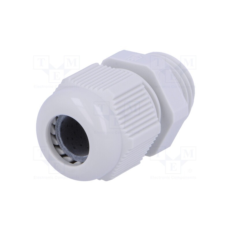 5 pcs x FIBOX - GPA M16 - Cable gland, M16, 1.5, IP68, polyamide, grey