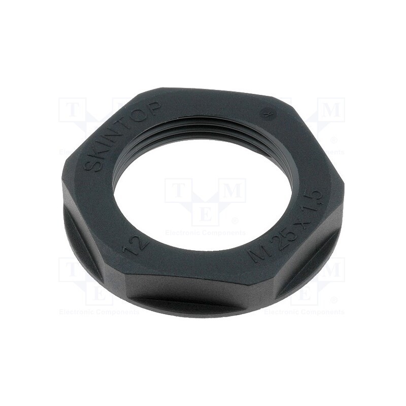 5 pcs x LAPP - 53119130 - Nut, M25, polyamide, UL94V-2, 34mm, black, -20÷100°C, Thread: metric