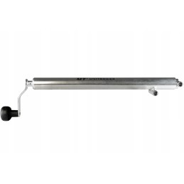 Crank lift for unloading the trailer