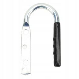 Rubber handle for lifting the trailer connector