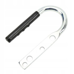 Rubber handle for lifting the trailer connector