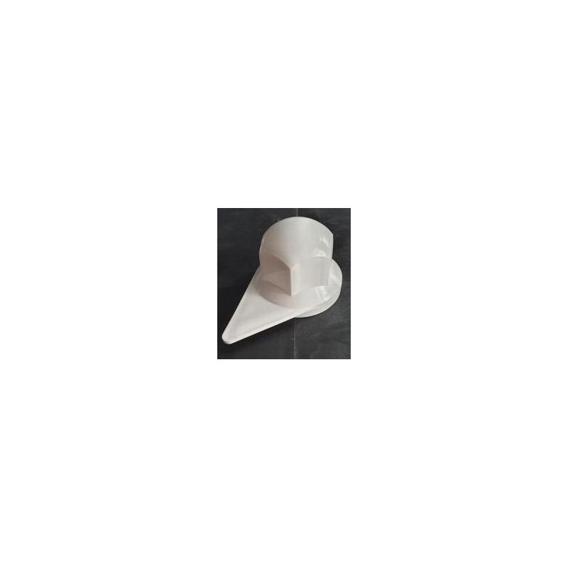 Cap cover, pin cover, 32 trucks, white, low