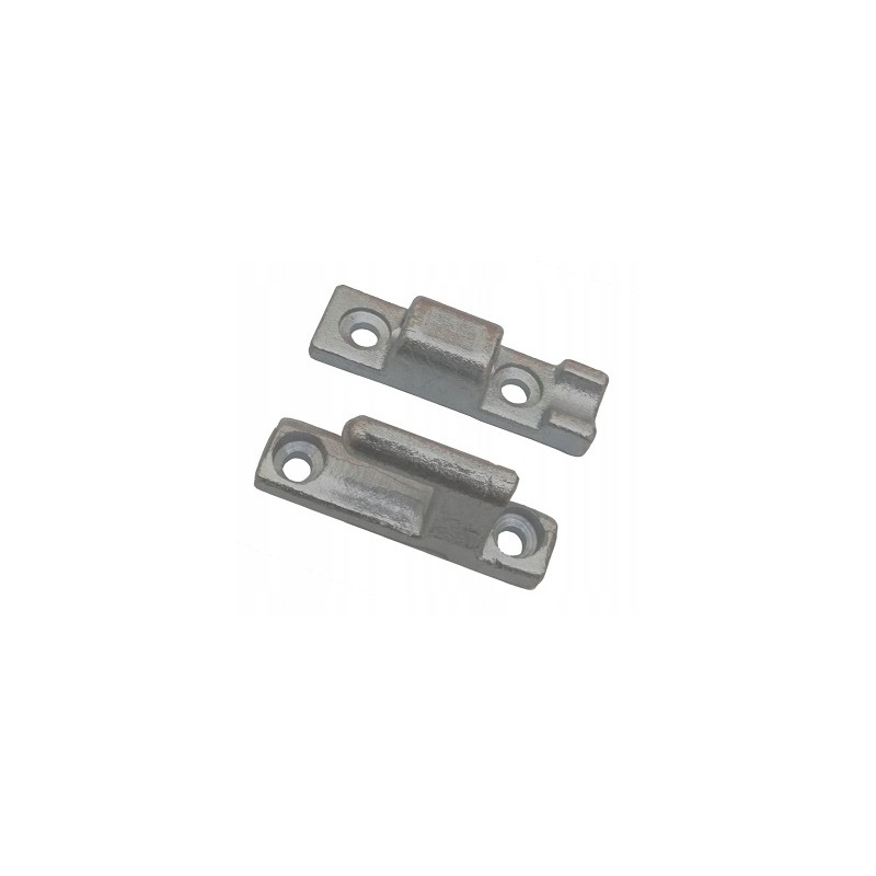 Complete hinge for semi-trailer sides 90