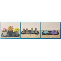 Drainer, universal shoe mat, 76x38x3cm
