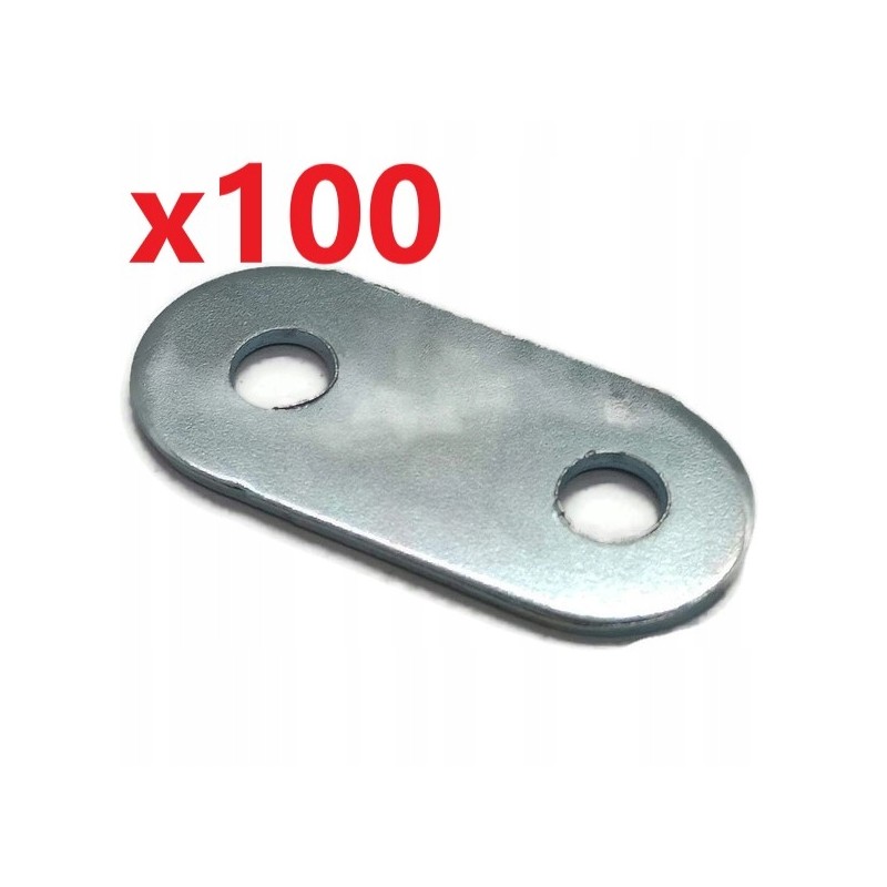 Metal tarpaulin guide washer 20mm 100 pcs