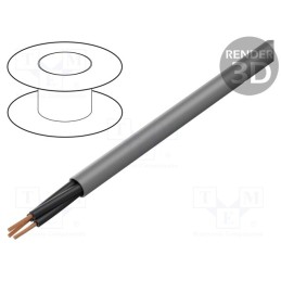 5 m x LAPP - 1312803 - Wire, ÖLFLEX® CLASSIC 400 P, 3x0.5mm2, unshielded, 300V,500V, Cu