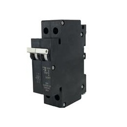 1 pcs : RT2-P2-D4-670-21-M7 - Circuit Breakers Handle, 2 Pole DC Medium Screw Terminal w Busbar and Cage 80 VDC