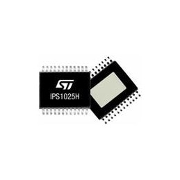 1 pcs : IPS1025HTR-32 - Power Switch ICs - Power Distribution High efficiency high-side switch extended diag smart driving capac