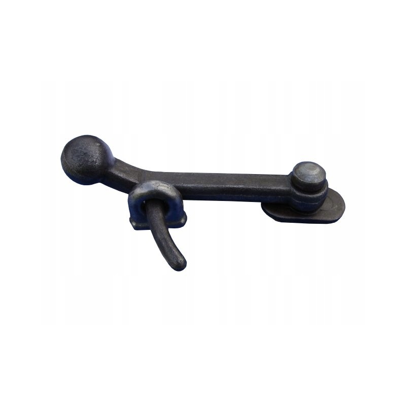 Paper clip lock for the side of the trailer body and supplies