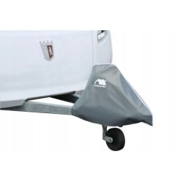 Hindermann trailer hitch cover, gray