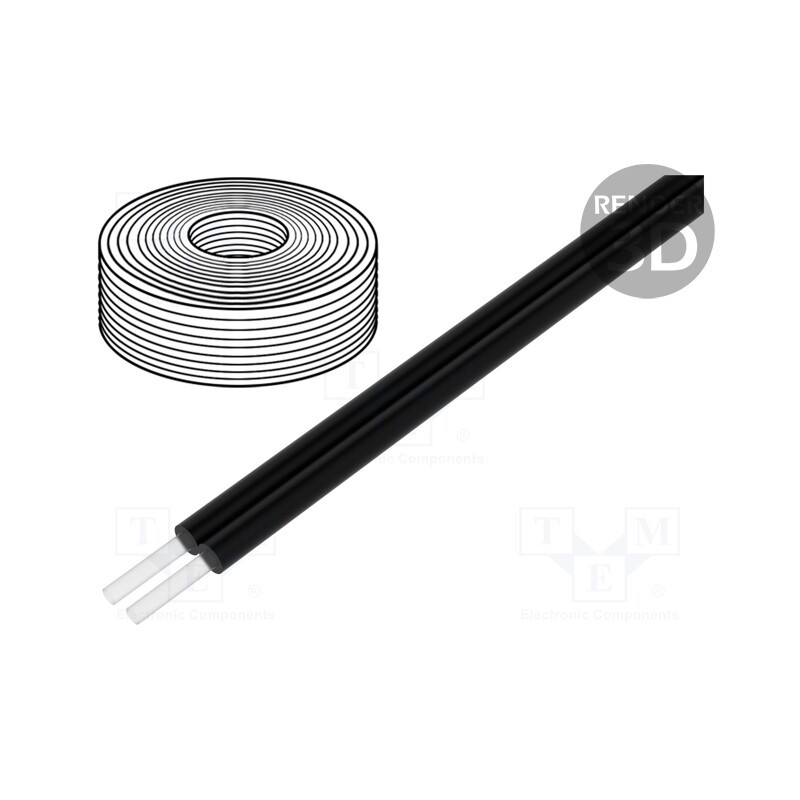 5 m x LAPP - 28000002 - Wire: polimer optical fiber, HITRONIC® POF, Øcable: 2.2mm, duplex