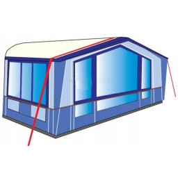 Storm straps for awnings, camp4 roof roller blinds, 14 m