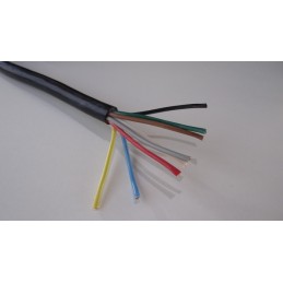 Spiral cable 13 pin trailer tow truck 6 5 m