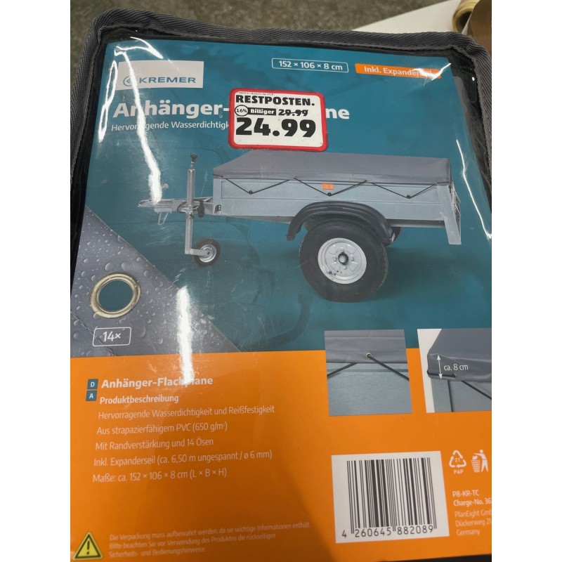 Kremer trailer cover 8427236