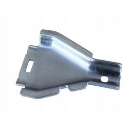 Brake cable hitch cover, aluminum plate and hook