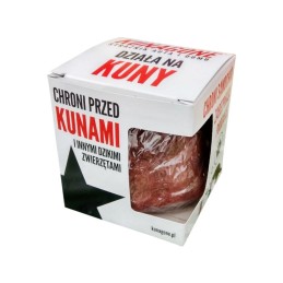 Marten and rodent repellent to protect the engine