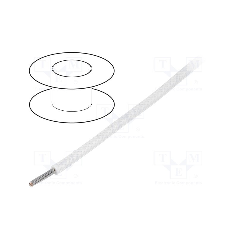 5 m x LAPP - 65105 - Wire, ÖLFLEX® HEAT 180 SiF/GL, 1x1.5mm2, stranded, Cu, silicone