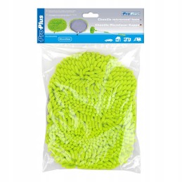 Microfiber insert for the telescopic brush washer