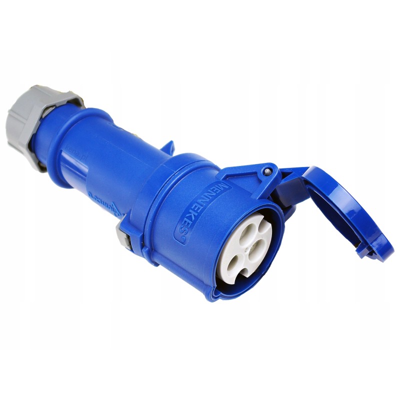 Cee17 straight female socket for trailer cable