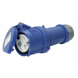 Cee17 straight female socket for trailer cable