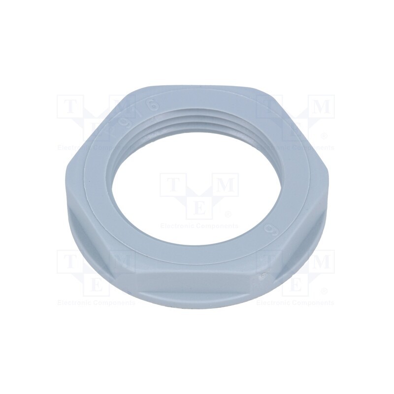 5 pcs x LAPP - 53019040 - Nut, PG16, polyamide, UL94V-2, 30mm, grey, -20÷100°C, Thread: PG