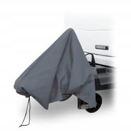 Cover for the towbar of the Hitch camper trailer