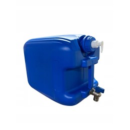 Tank container bank water canister with tap and dispenser 10l