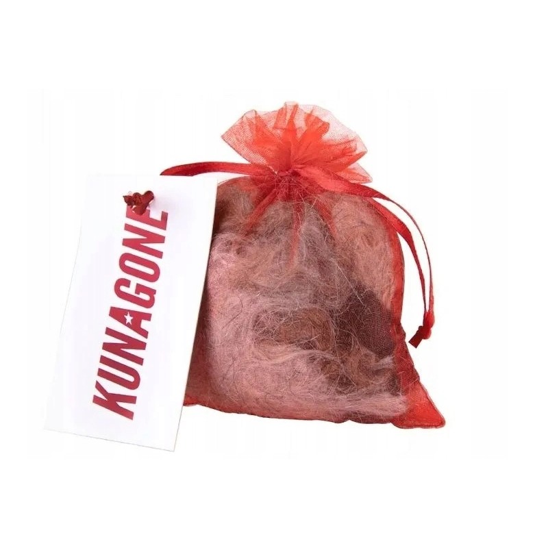 Rodent marten repellent to protect the engine and dog's hair