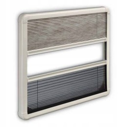 Pleated roller blind for Dometic S7P windows, 513x437 mm