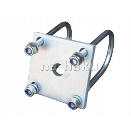 U-bolt spring holder, spring mounting fi 60mm m12