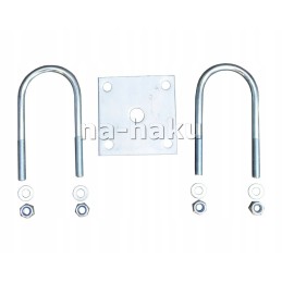 U-bolt spring holder, spring mounting fi 60mm m12