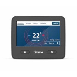 Gas heating boiler combi 4 inet panel truma